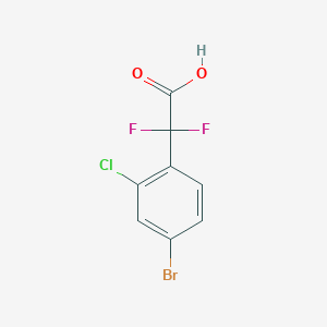 2-(4-Bromo-2-chlorophenyl)-2,2-difluoroacetic acid - 