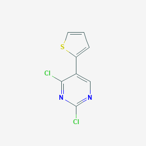 2,4-Dichloro-5-(thiophen-2-yl)pyrimidine - 