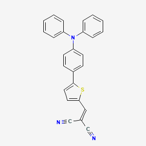 2-((5-(4-(Diphenylamino)phenyl)thiophen-2-yl)methylene)malononitrile - 