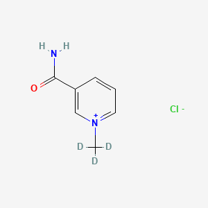 3-Carbamoyl-1-methyl-D3-pyridinium chloride - 1218993-18-0