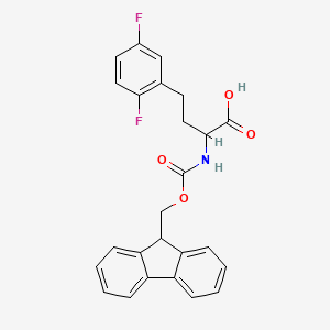 (R)-4-(2,5-Difluoro-phenyl)-2-(9H-fluoren-9-ylmethoxycarbonylamino)-butyric acid - 