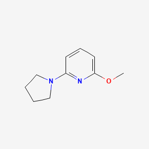 2-Methoxy-6-(pyrrolidin-1-yl)pyridine - 