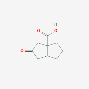 2-Oxooctahydropentalene-3A-carboxylic acid - 