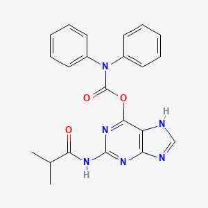 O6-Diphenylcarbamoyl-N2-isobutyrylguanine - 