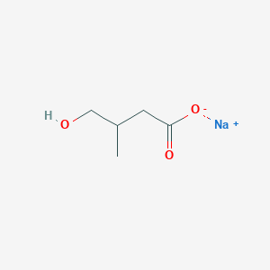 Sodium 4-hydroxy-3-methylbutanoate - 