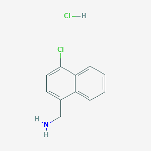 (4-Chloronaphthalen-1-yl)methanamine hydrochloride - 
