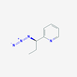 2-[(1r)-1-Azidopropyl]pyridine - 