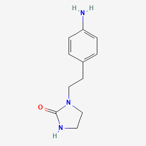 1-[2-(4-Aminophenyl)ethyl]imidazolidin-2-one - 