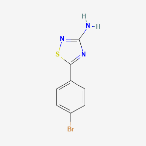 5-(4-Bromophenyl)-1,2,4-thiadiazol-3-amine - 