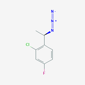 1-[(1R)-1-azidoethyl]-2-chloro-4-fluorobenzene - 