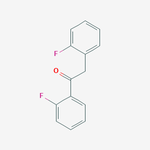 1,2-Bis(2-fluorophenyl)ethan-1-one - 