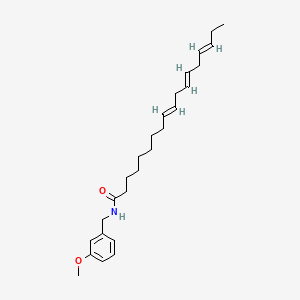 (9E,12E,15E)-N-[(3-methoxyphenyl)methyl]octadeca-9,12,15-trienamide - 