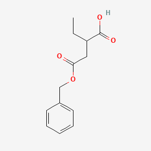4-(Benzyloxy)-2-ethyl-4-oxobutanoic acid - 