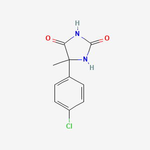 5-(4-Chlorophenyl)-5-methylimidazolidine-2,4-dione - 5397-13-7
