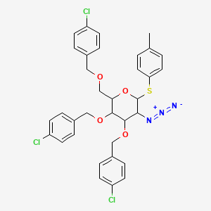 4-Methylphenyl2-azido-3,4,6-tri-O-(4-chlorobenzyl)-2-deoxy-b-D-thiogalactopyranoside - 