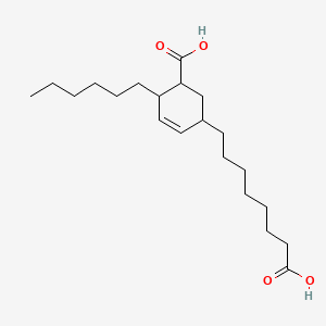 5-Carboxy-4-hexyl-2-cyclohexene-1-octanoic acid - 42763-47-3