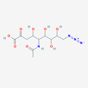 5-(Acetylamino)-9-azido-3,5,9-trideoxy-D-glycero-D-galcto-2-nonulosonic acid - 