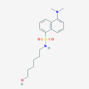 1-Naphthalenesulfonamide, 5-(dimethylamino)-N-(6-hydroxyhexyl)- - 110232-19-4