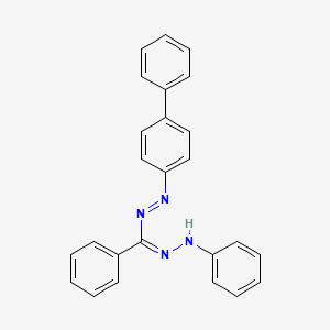 3,5-Diphenyl-1-(P-diphenyl)formazan - 