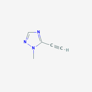 5-Ethynyl-1-methyl-1H-1,2,4-triazole - 