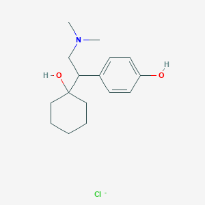 4-[2-(Dimethylamino)-1-(1-hydroxycyclohexyl)ethyl]-phenol hydrochloride - 