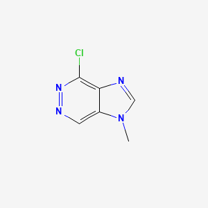 4-chloro-1-methyl-1H-imidazo[4,5-d]pyridazine - 