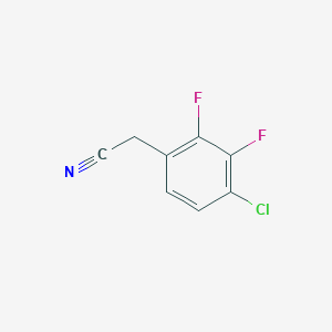 2-(4-Chloro-2,3-difluorophenyl)acetonitrile - 