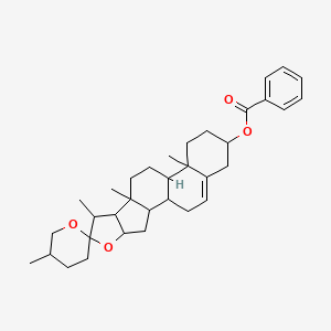 Spirost-5-en-3-yl benzoate - 