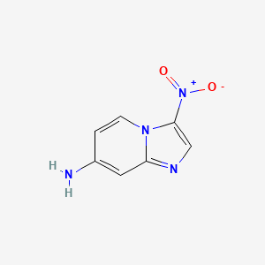 3-Nitroimidazo[1,2-a]pyridin-7-amine - 