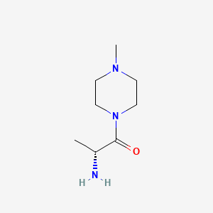1-Propanone, 2-amino-1-(4-methyl-1-piperazinyl)-, (2R)- - 