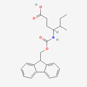 (4R,5S)-4-(Fmoc-amino)-5-methylheptanoic Acid - 