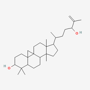15-(5-hydroxy-6-methylhept-6-en-2-yl)-7,7,12,16-tetramethylpentacyclo[9.7.0.01,3.03,8.012,16]octadecan-6-ol - 
