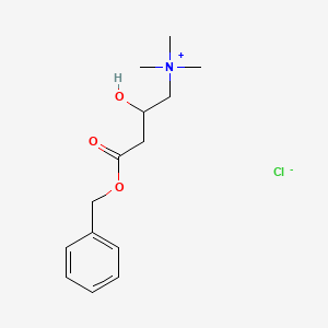 (3-Carboxy-2-hydroxypropyl)trimethylammonium Chloride Benzyl Ester; 2-Hydroxy-N,N,N-trimethyl-4-oxo-4-(phenylmethoxy)-1-butanaminium Chloride - 