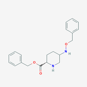 2-Piperidinecarboxylic acid, 5-[(phenylmethoxy)amino]-, phenylmethyl ester, (2S)- - 