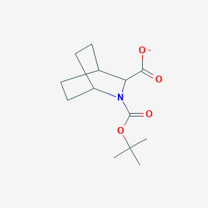 2-[(2-Methylpropan-2-yl)oxycarbonyl]-2-azabicyclo[2.2.2]octane-3-carboxylate - 