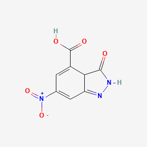 3-Hydroxy-6-nitro-4-(1H)indazole carboxylic acid - 