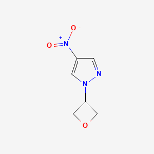 4-nitro-1-(oxetan-3-yl)-1H-pyrazole - 