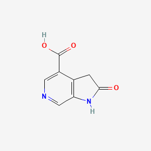 2-Oxo-2,3-dihydro-1H-pyrrolo[2,3-C]pyridine-4-carboxylic acid - 
