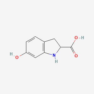 6-hydroxy-2,3-dihydro-1H-indole-2-carboxylic acid - 