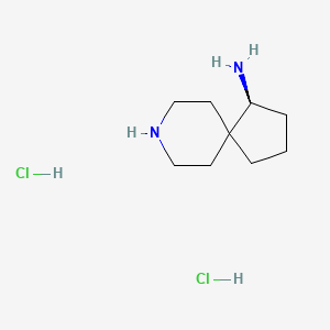 (4S)-8-azaspiro[4.5]decan-4-amine dihydrochloride - 