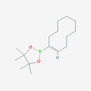 2-(1-Cyclodecen-1-yl)-4,4,5,5-tetramethyl-1,3,2-dioxaborolane - 