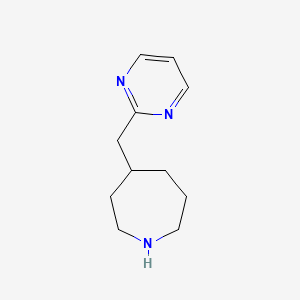 1H-Azepine, hexahydro-4-(2-pyrimidinylmethyl)- - 850893-09-3
