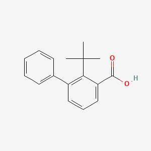 2-(tert-Butyl)-[1,1'-biphenyl]-3-carboxylic acid - 