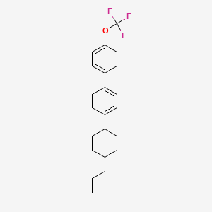 4-(4-Propylcyclohexyl)-4'-(trifluoromethoxy)-1,1'-biphenyl - 