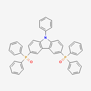 3,6-Bis(diphenylphosphinyl)-9-phenyl-9H-carbazole - 1019843-00-5