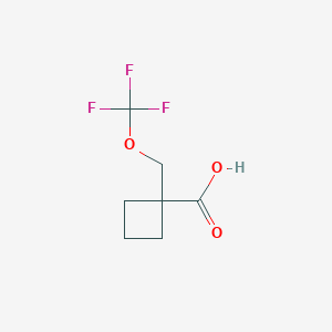 1-Trifluoromethoxymethyl-cyclobutanecarboxylic acid - 