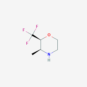 rac-(2R,3R)-3-methyl-2-(trifluoromethyl)morpholine - 