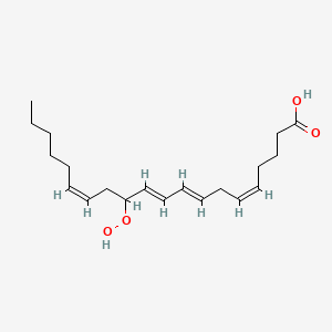 (5Z,8E,10E,14Z)-12-hydroperoxyicosa-5,8,10,14-tetraenoic acid - 