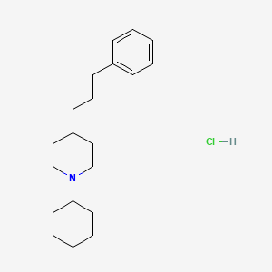 1-Cyclohexyl-4-(3-phenylpropyl)piperidine hydrochloride - 