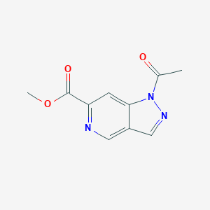 1H-Pyrazolo[4,3-c]pyridine-6-carboxylic acid, 1-acetyl-, methyl ester - 